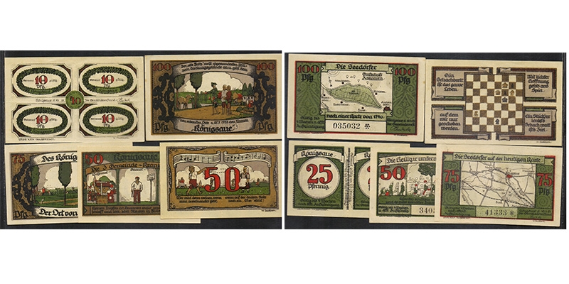 Sachsen-Anhalt Notgeld Königsaue 1921