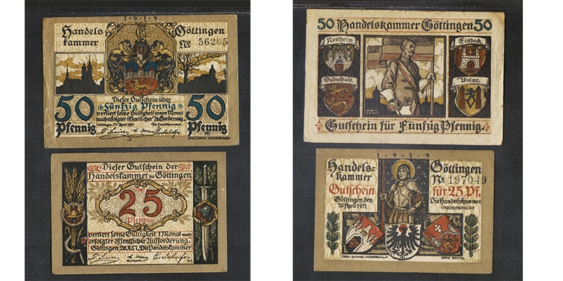 Niedersachen Notgeld Handelskammer Göttingen 1917