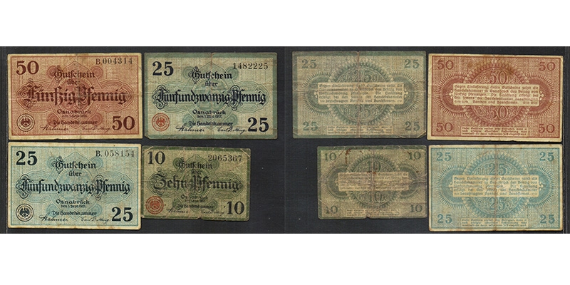 Niedersachsen Notgeld Osnabrück 1921