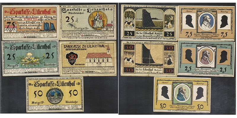 Niedersachsen Notgeld Lilienthal 1921