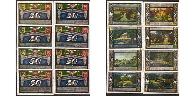 Schleswig-Holstein Notgeld Poppenbüttel 1921