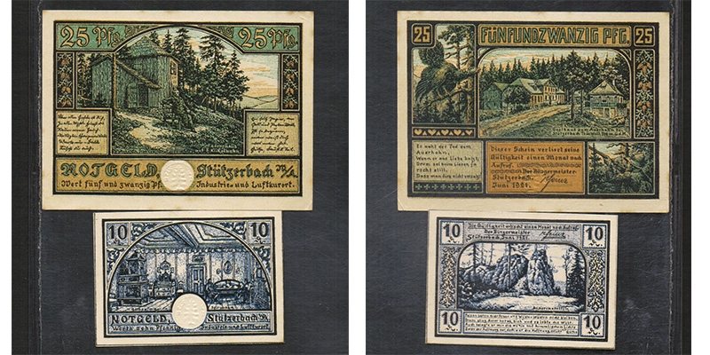 Thüringen Notgeld Stützerbach 1921