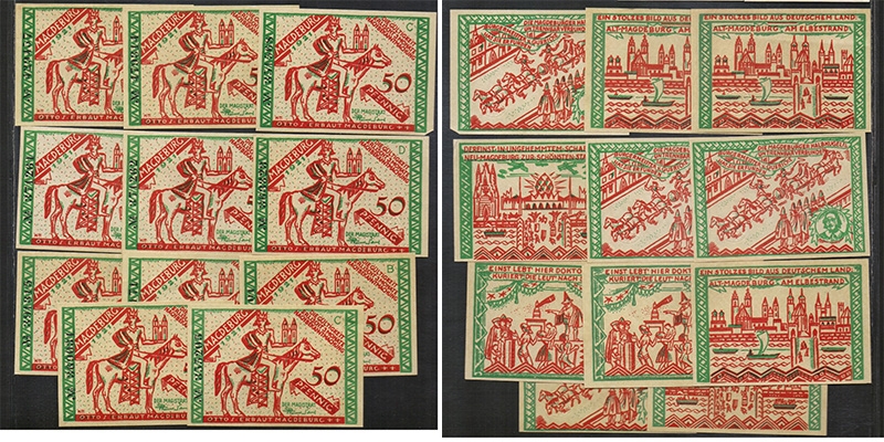 Sachsen Notgeld Magdeburg 1921