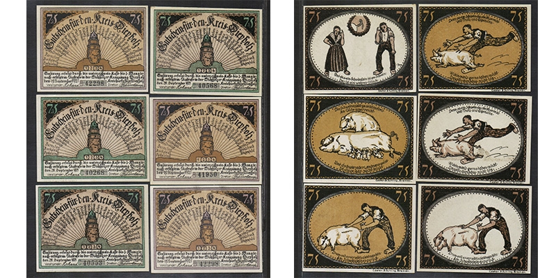 Niedersachsen Notgeld Diepholz 1921