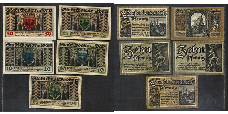 Niedersachsen Notgeld Goslar 1920