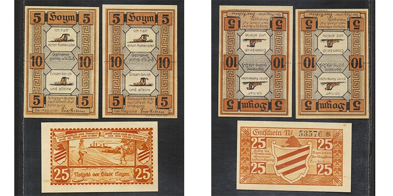 Sachsen-Anhalt Notgeld Hoym 1921