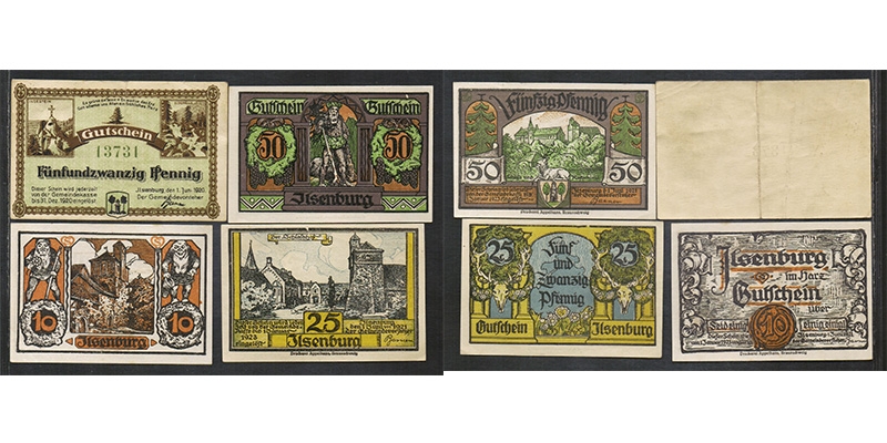 Sachsen Notgeld Ilsenburg 1921