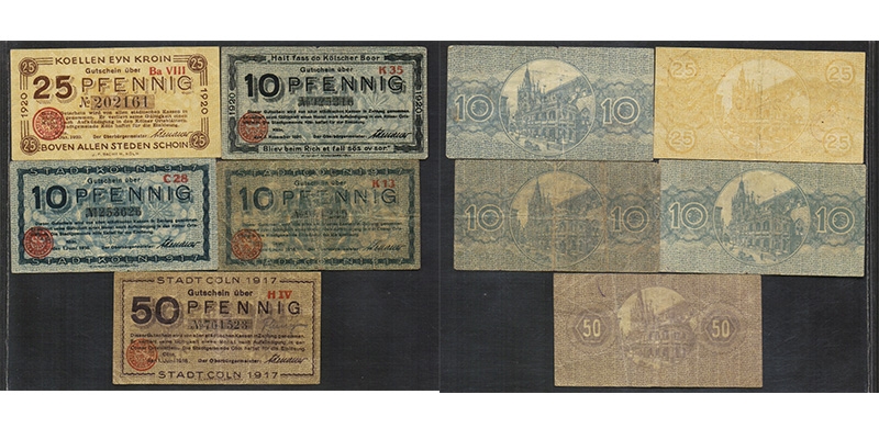 Rheinland Notgeld Köln 1920