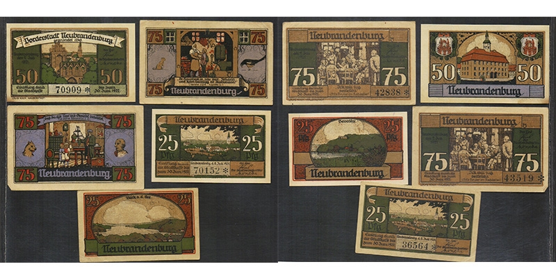 Mecklenburg-Vorpommern Notgeld Neubrandenburg 1921