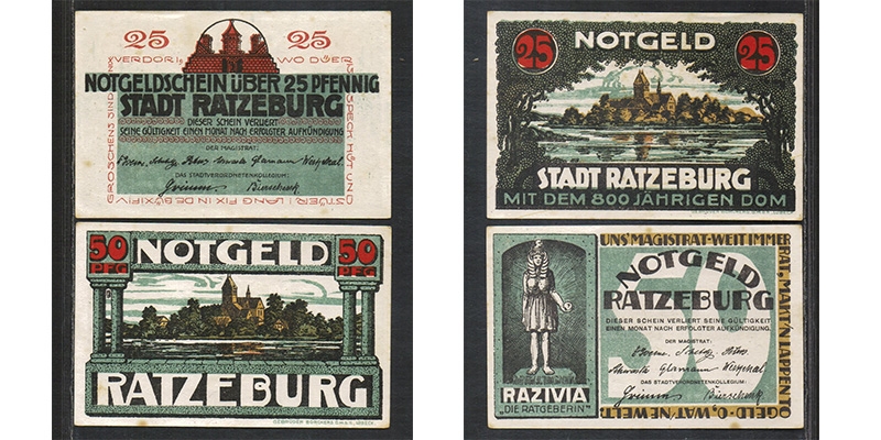 Schleswig-Holstein Notgeld Ratzeburg o.J.