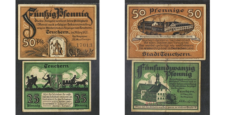 Sachsen-Anhalt Notgeld Teuchern 1921