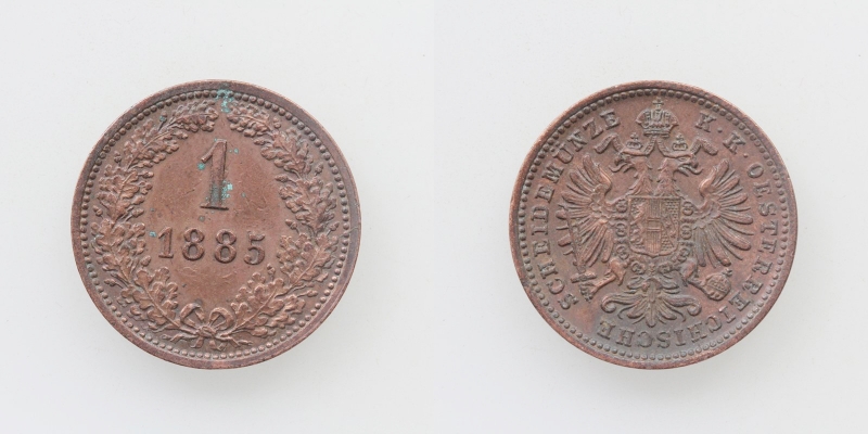 Österreich-Ungarn Franz Joseph I. 1 Kreuzer 1885