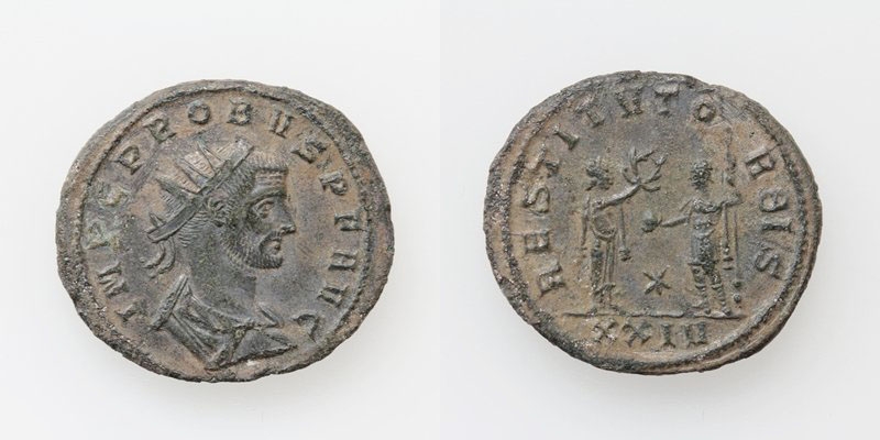 Probus (276 - 282) Siscia Antoninian RESTITVT