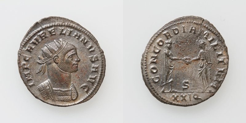 Aurelian (270 - 275) Siscia Antoninian CONCORDIA