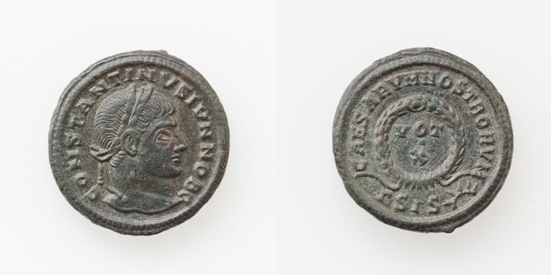 Constantin II. (337-340) Siscia Follis