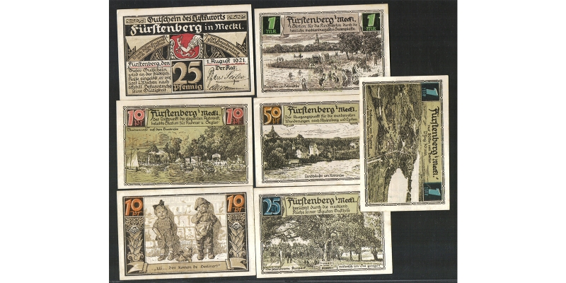 Mecklenburg-Vorpommern Notgeld Fürstenberg 1921