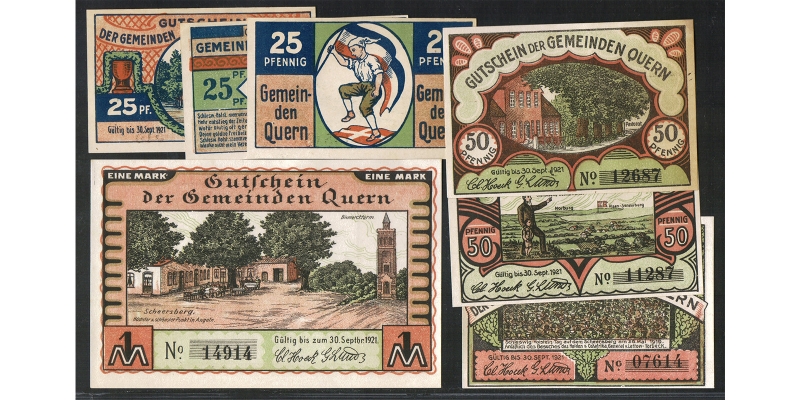 Schleswig-Holstein Notgeld Quern 1921