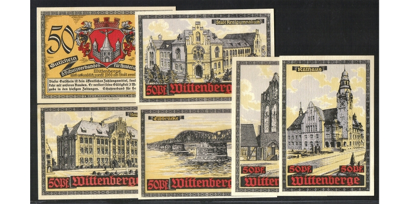 Brandenburg Gutschein Wittenberge 1921