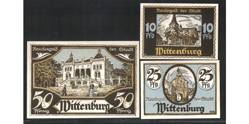 Mecklenburg-Vorpommern Reutergeld Wittenburg 1921