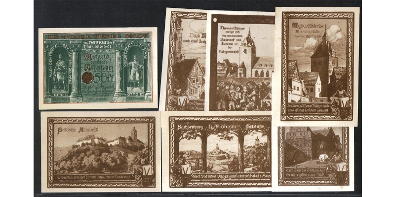 Sachsen-Anhalt Notgeld Stadt Allstedt 1921