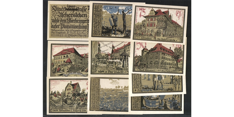 Sachsen-Anhalt Notgeld Aschersleben 1921