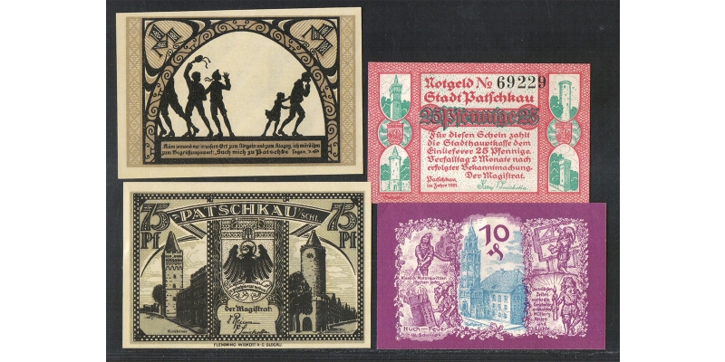 Schlesien Notgeld Patschkau 1921