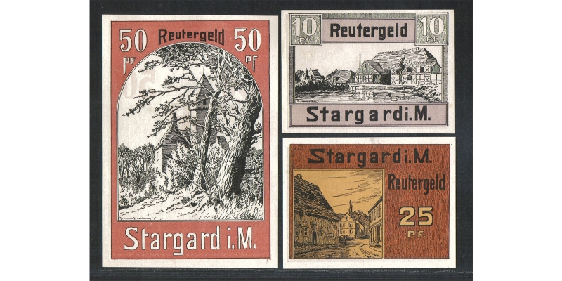 Mecklenburg-Vorpommern Reutergeld Stargard 1921