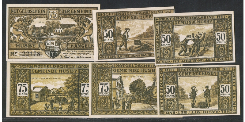 Schleswig-Holstein Notgeld Gemeinde Husby 1921