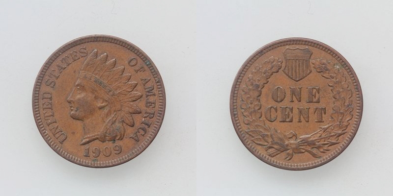 USA One Cent 1909