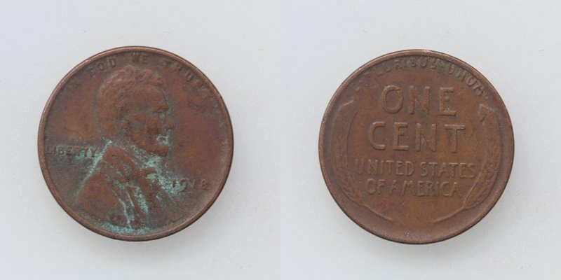 USA One Cent 1916 D Denver