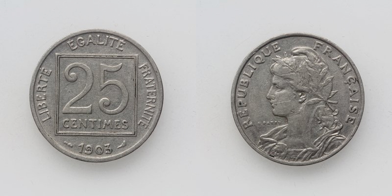 Frankreich 25 Centimes 1903