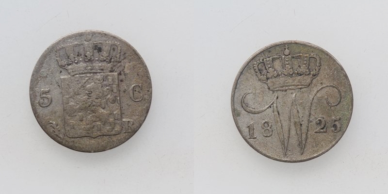 Niederlande Wilhelm I. 5 Cent 1825 B Brüssel