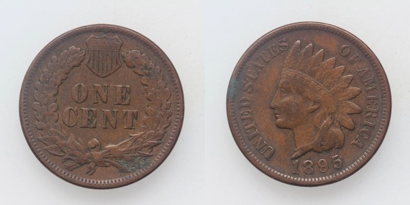 USA 1 Cent 1895