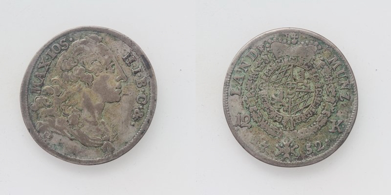 Bayern Maximilian III. 12 Kreuzer 1752