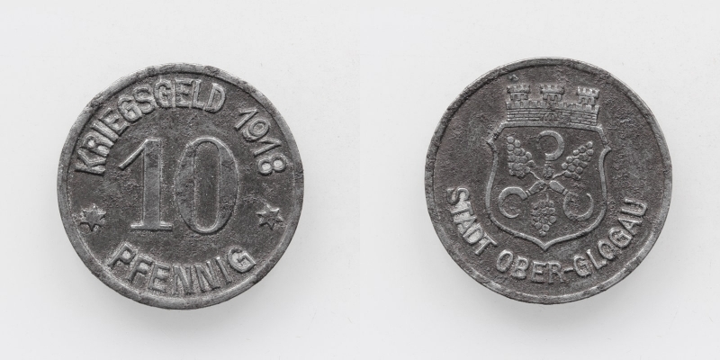 Kriegsgeld Ober-Glogau 10 Pfennig 1918